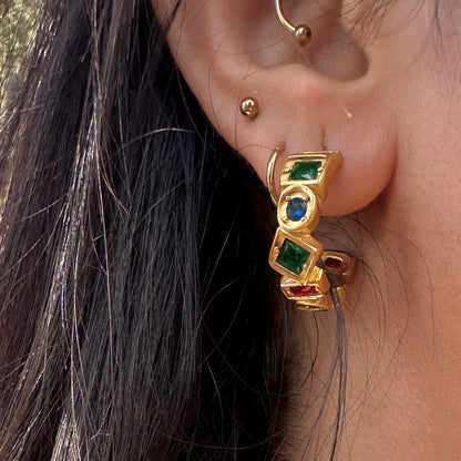 Zaria Curve earrings