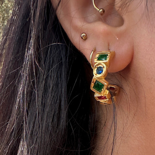 Zaria Curve earrings
