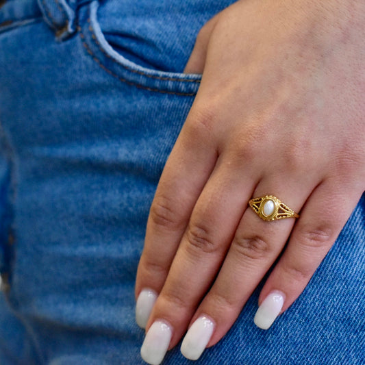 Gilded Grace ring