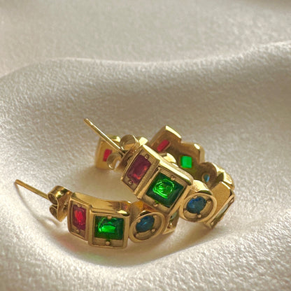 Zaria Curve earrings